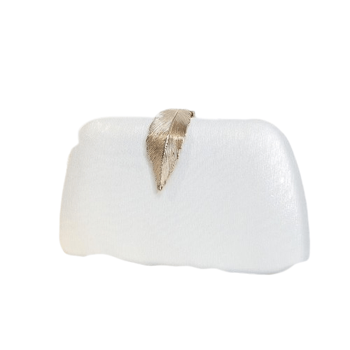 Sac à Main Femme Tendance Mariage Blanc - Élégance Pure Blanc / 20x4x11 mm