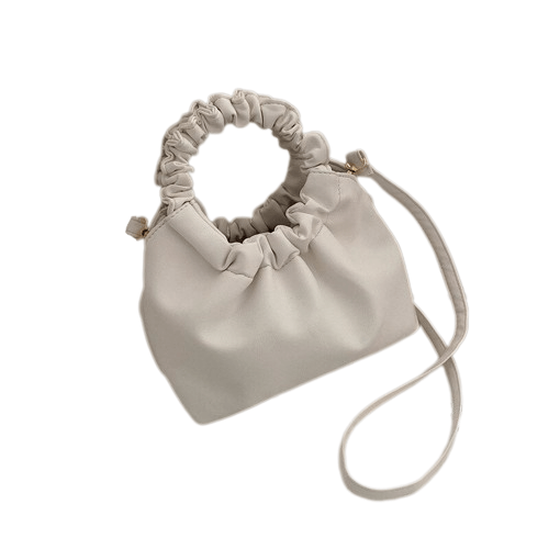 Sac à Main Femme Tendance Printemps Eté - Élégance Éclatante Blanc / 24x21cm