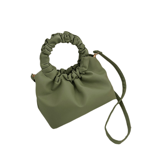 Sac à Main Femme Tendance Printemps Eté - Élégance Éclatante Vert / 24x21cm