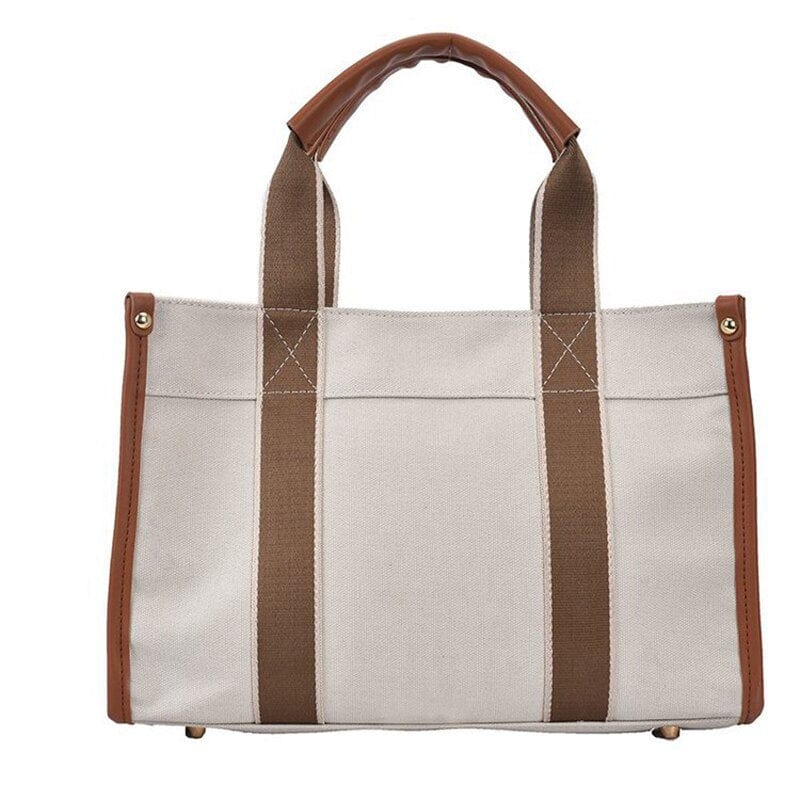 Sac à Main Femme Toile Couleur Camel - LadyCanvas