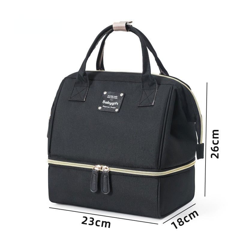 Sac à Main Femme Transformable - GlamTote Noir