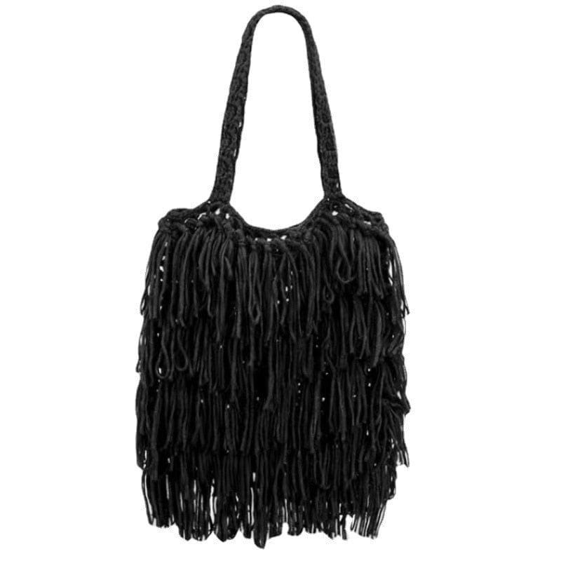 Sac à Main Femme Très Léger Souple Pas Cher - Noir / 37x2x25cm