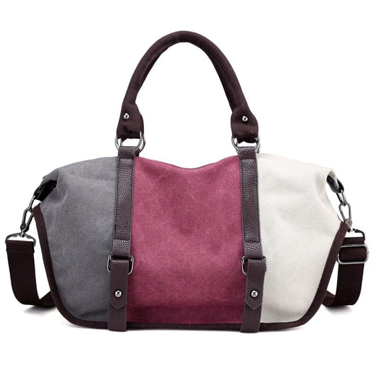 Sac à Main Femme Tricolore - StellaClutch Violet