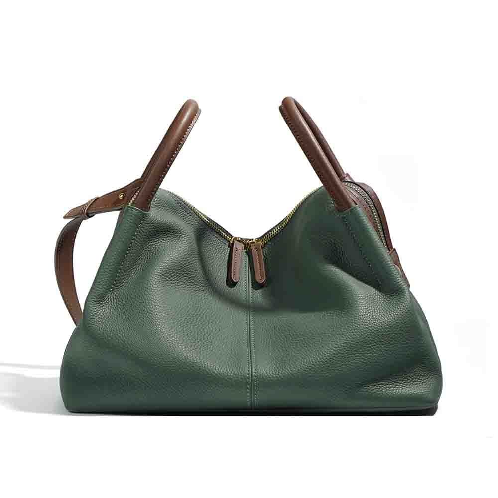 Sac à Main Femme Vert Foncé - Élégance Verte Vert / 31x13x23cm