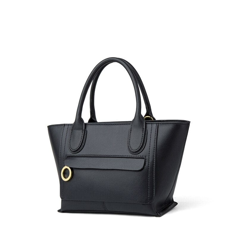 Sac à Main Femme Vrai Cuir - LuxeSophistique Noir