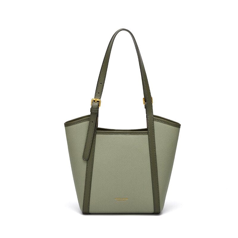 Sac à Main Femme Zip - ZipFashion Vert / 18x23x11cm