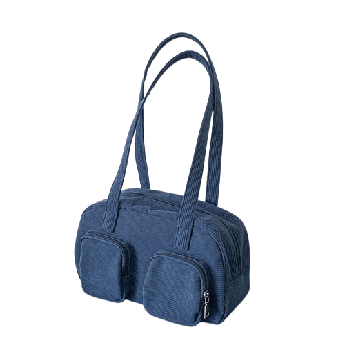 Sac à Main Femmes à Porter à l'Épaule - LuxePorté Bleu / 30x18x14 cm