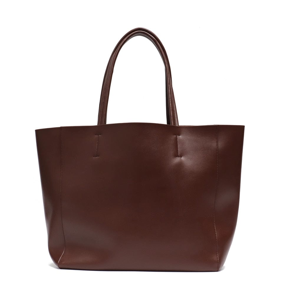 Sac à Main Femmes Grand Format - Glam'Aura Marron / 32x30x15cm