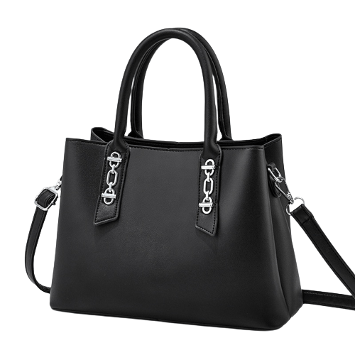 Sac à Main Fourre-Tout Noir Femme - NoirDesign Noir / 28cm