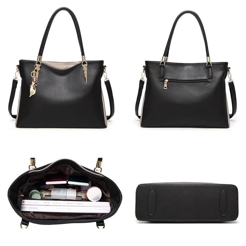 Sac à Main Grand Noir Femme - StyleMerveille Noir