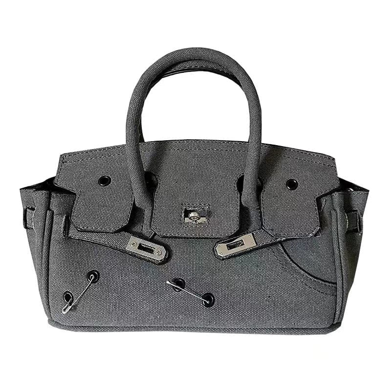 Sac à Main Gris Femme - Luxéria