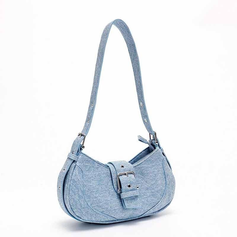 Sac A Main Hiver Femme - Winter Chic Bleu