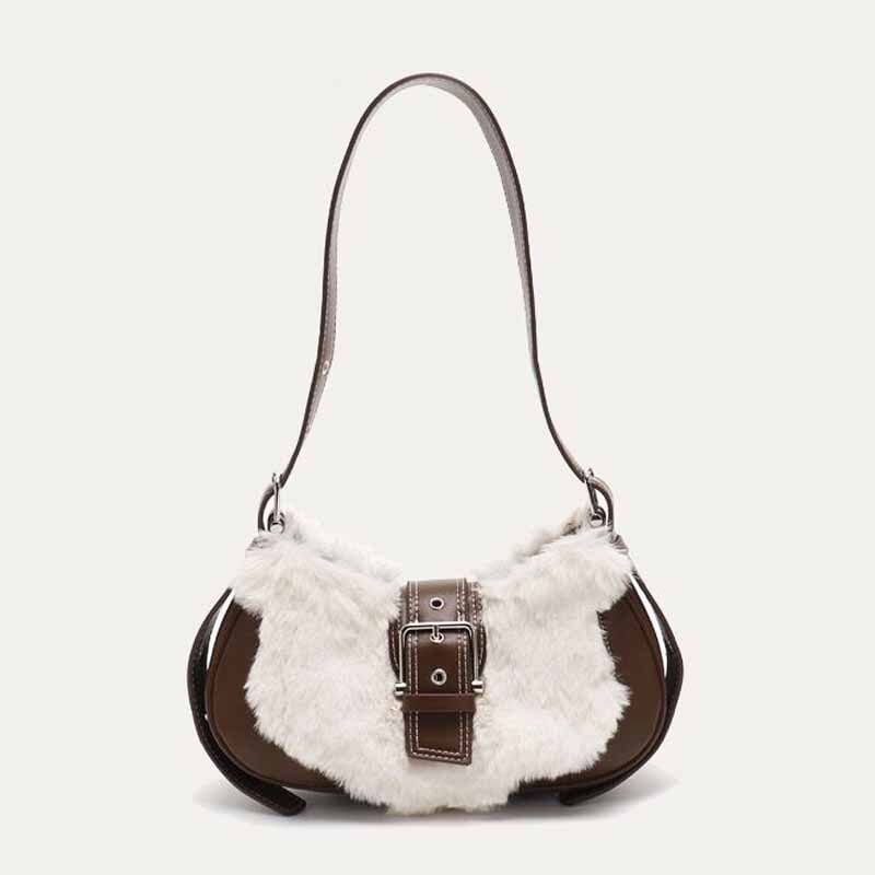 Sac A Main Hiver Femme - Winter Chic Marron