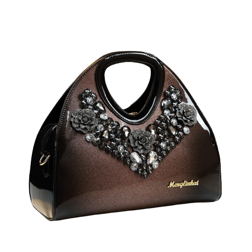 Sac à Main Luxe Femme - GlamBag Marron