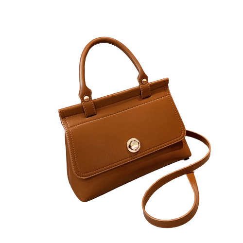 Sac A Main Marron Femme Pas Cher - LuxeBelles Marron / 25cm x10cm x19cm