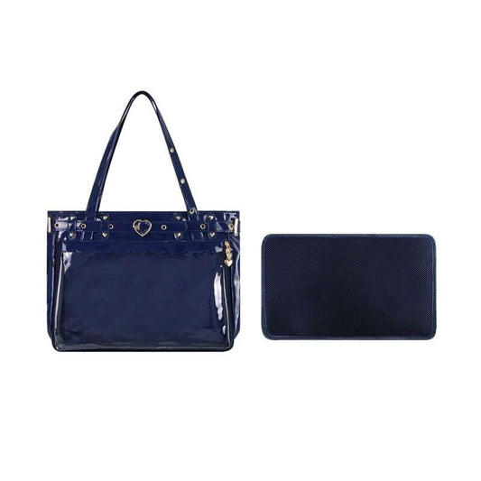 Sac à Main Medium Femme - Trendy Chic Bleu / 41x29x8cm