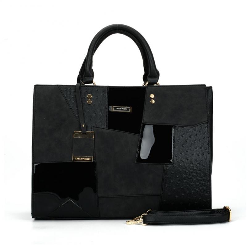 Sac à Main Moyen Femme - Glam'Tote Noir