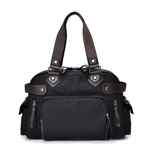 Sac à Main Multipoche Grand Format Femme - Grandeur Féminine Noir