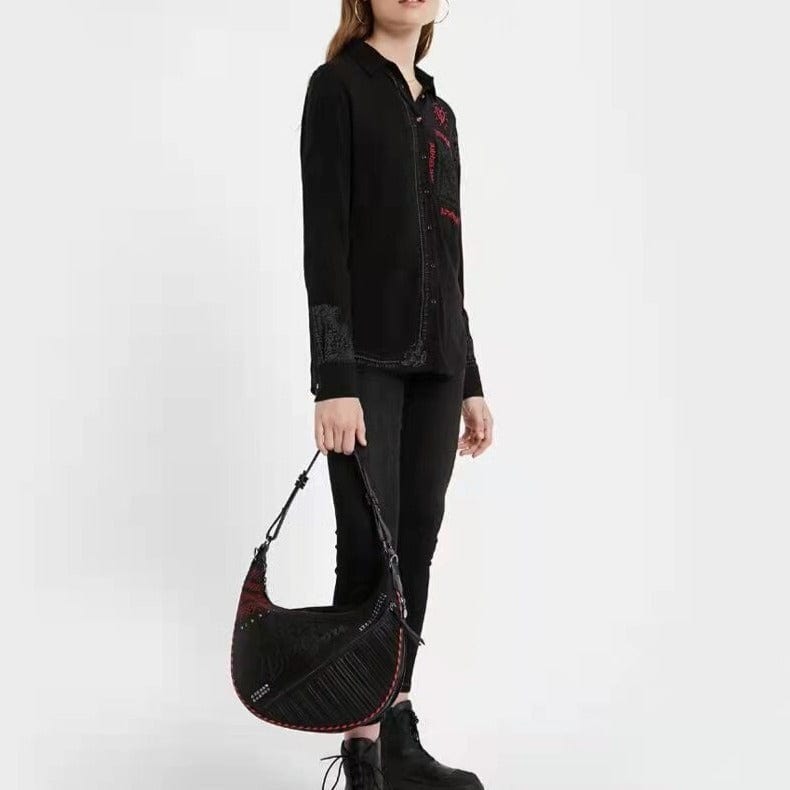 Sac à Main Noir Femme - Élégance Nocturne