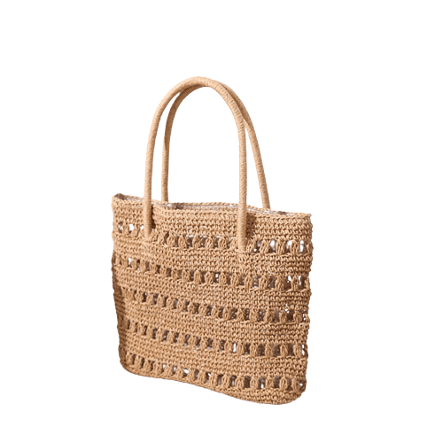 Sac à Main Pas Cher Pour Femme - GlamTote Marron clair / 35x30cm