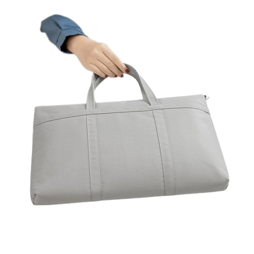 Sac à Main Porte-documents pour Femme - Fémiluxe Gris