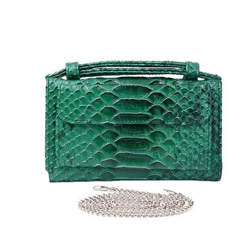 Sac à Main Portefeuille Femme - GlamSac Vert / 18x10cm