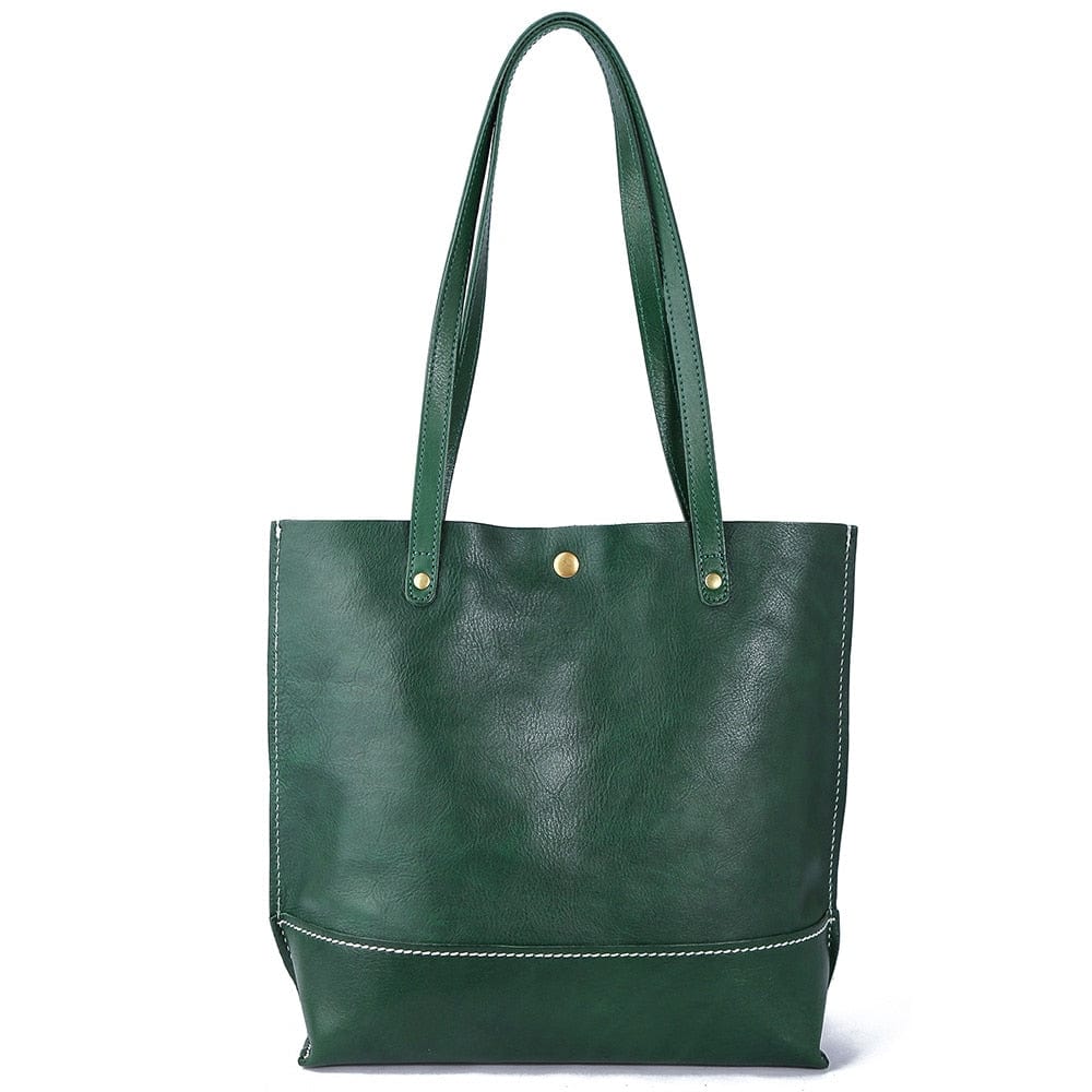 Sac à Main pour Femme de 40 Ans - Femme Élégante Vert / 37x30x12cm