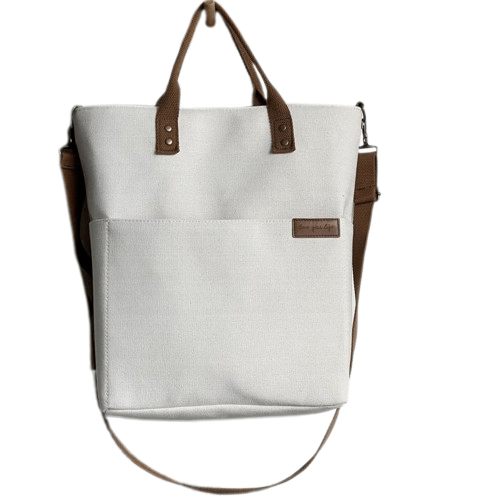 Sac à Main Pour Femme Ou Lycéen Pas Cher - MainChic Blanc / 28x11x35.5cm