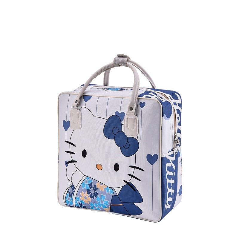 Sac à Main pour Femmes en Voyage - GlamPorté Petit chat blanc