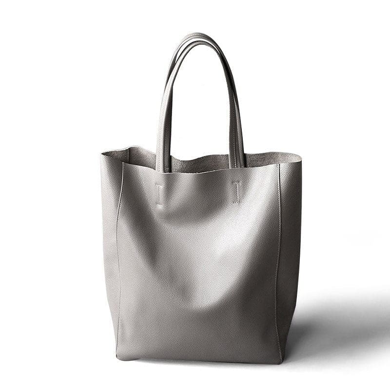 Sac à Main pour les Cours Femme - Élégance Féminine Gris