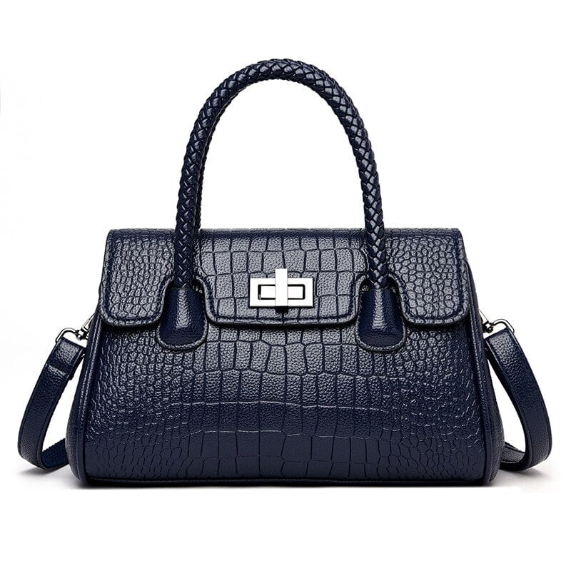 Sac à Main Rigide Femme - GlamTrend Bleu