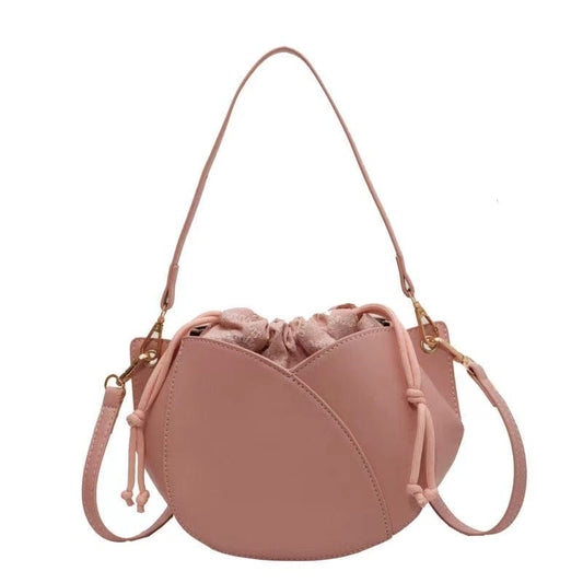 Sac à Main Rose Pâle pour Femme - Pinky Chic Rose / 23x15x10 cm