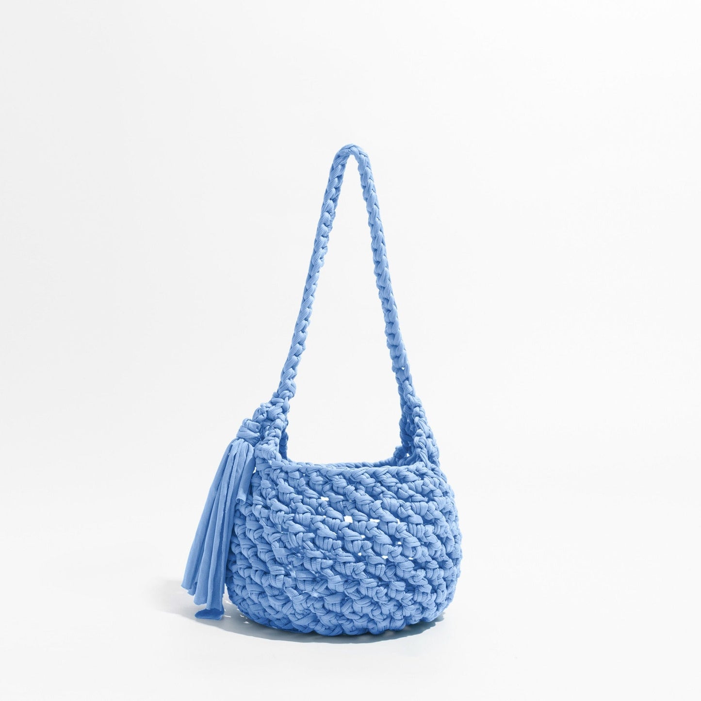 Sac à Main Troué Femme - ÉlégancePerf Bleu ciel