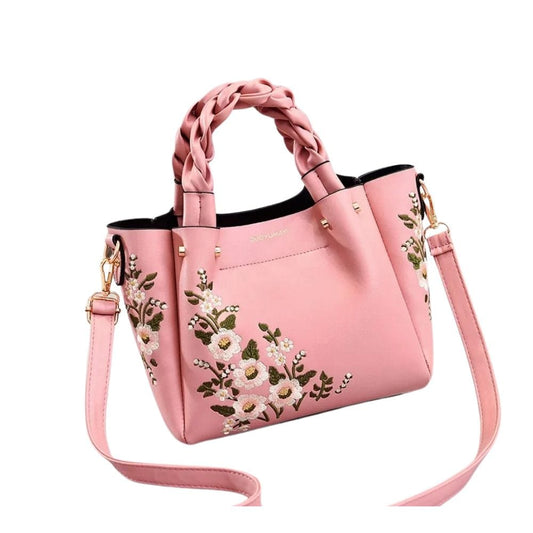 Sac à Mains Femme Rose Fleuri - RoseBloom