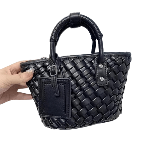 Sac À Mains Noir Pour Femme - LuxeFéminin Noir / 22x10x15cm