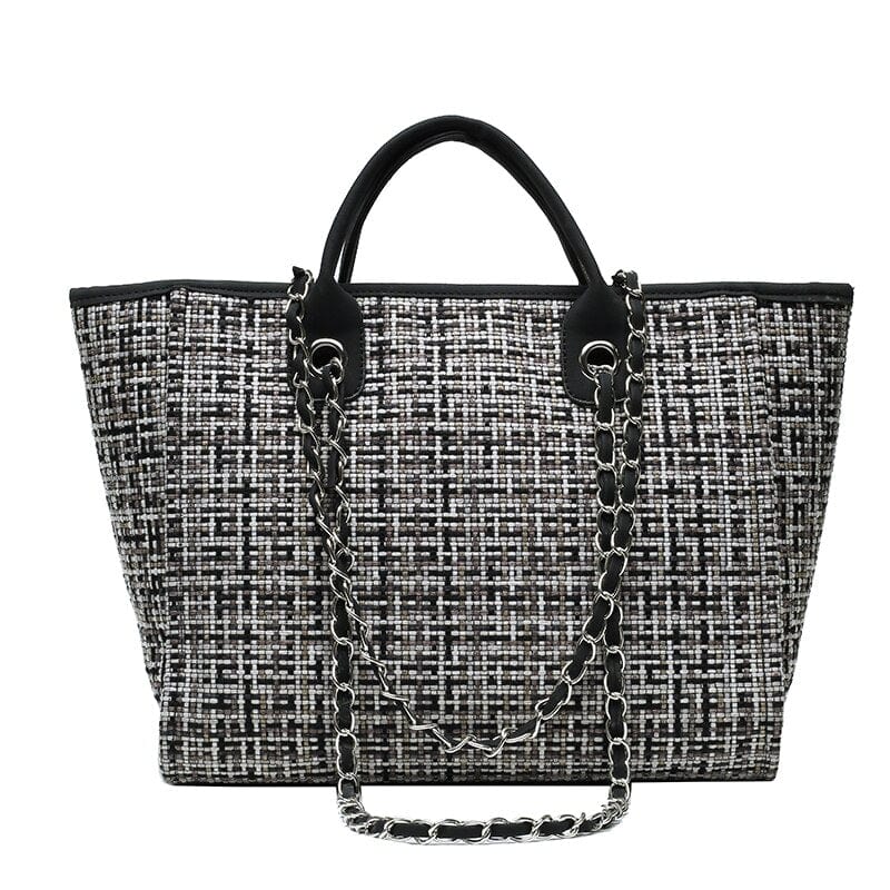 Sac Besace Artisanal Femme - ModeFusion Noir