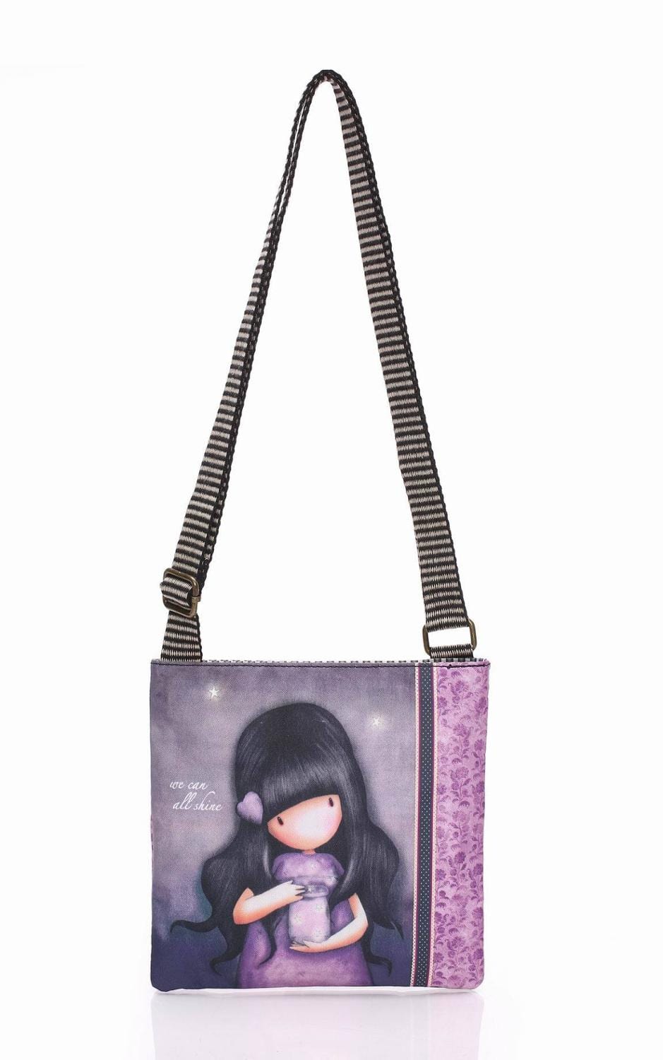 Sac Besace Avec Dessin Pour Femme - FashionBag Violet