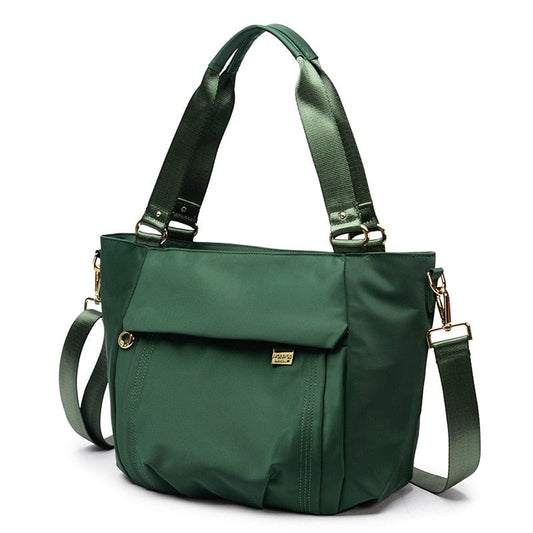 Sac Besace Cours Femme - CityChic Vert / 38x27cm