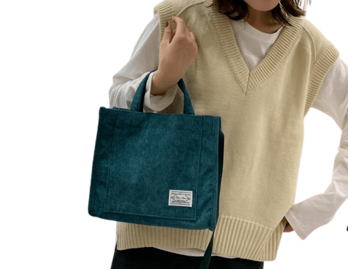 Sac Besace En Velour Femme - Velourette