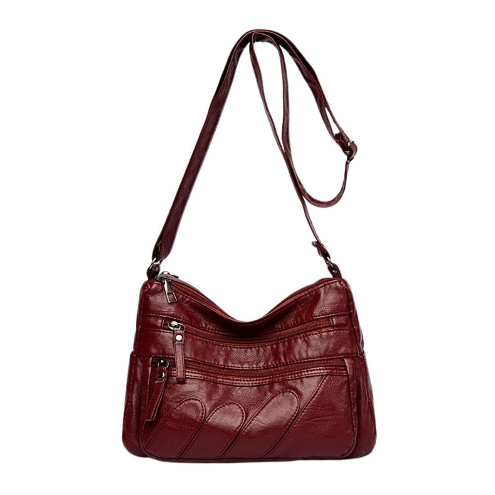 Sac Besace Epaule Femme - Elegance Chic Bourgogne