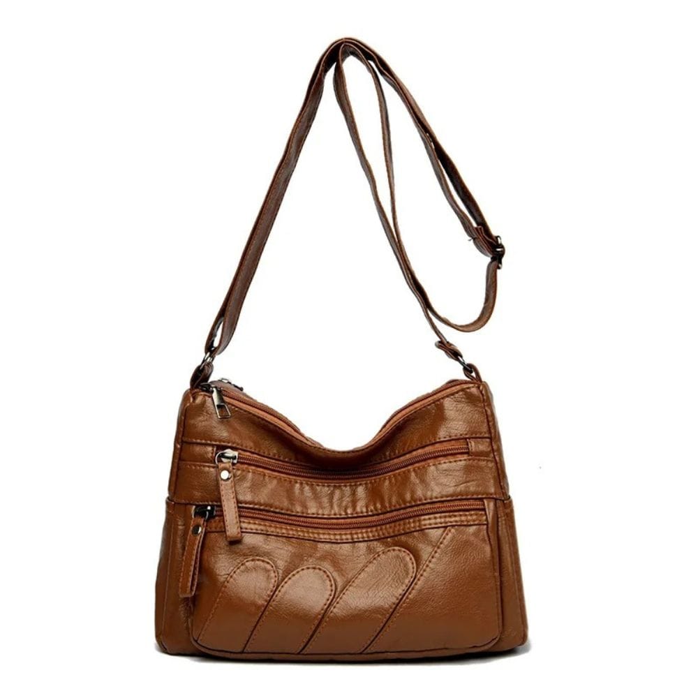 Sac Besace Epaule Femme - Elegance Chic Marron