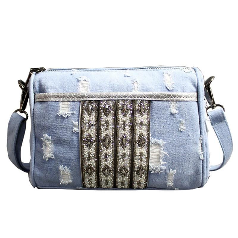 Sac Besace Femme Bleu Claire - StyleBlue