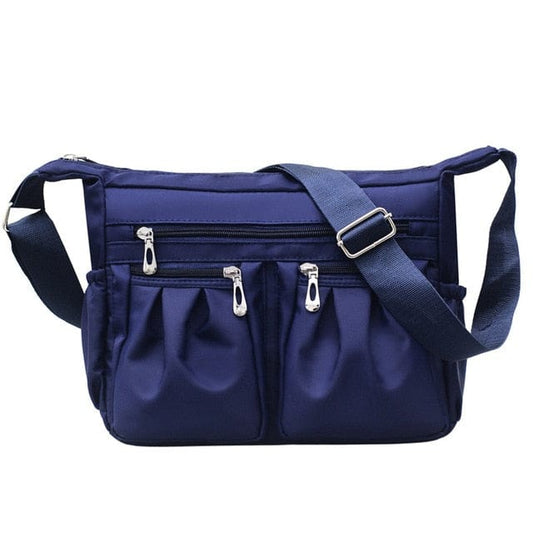 Sac Besace Femme Cours - WonderGlam Bleu / 30x10x20cm