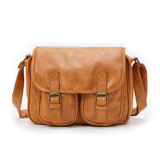 Sac Besace Femme Lycée - Urban Chic Camel