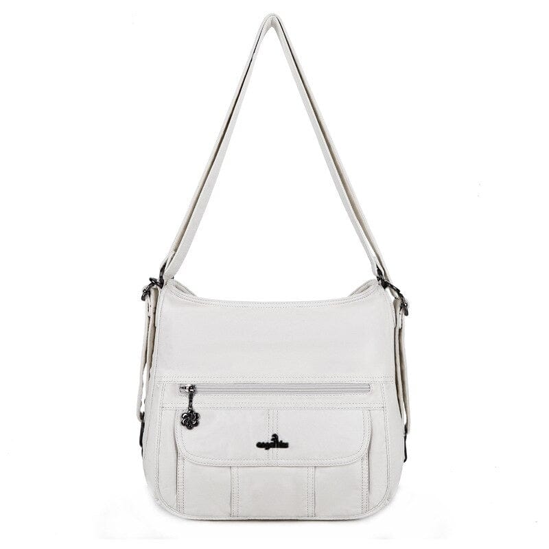 Sac Besace Femme Pour Cours - ModeEssence Blanc