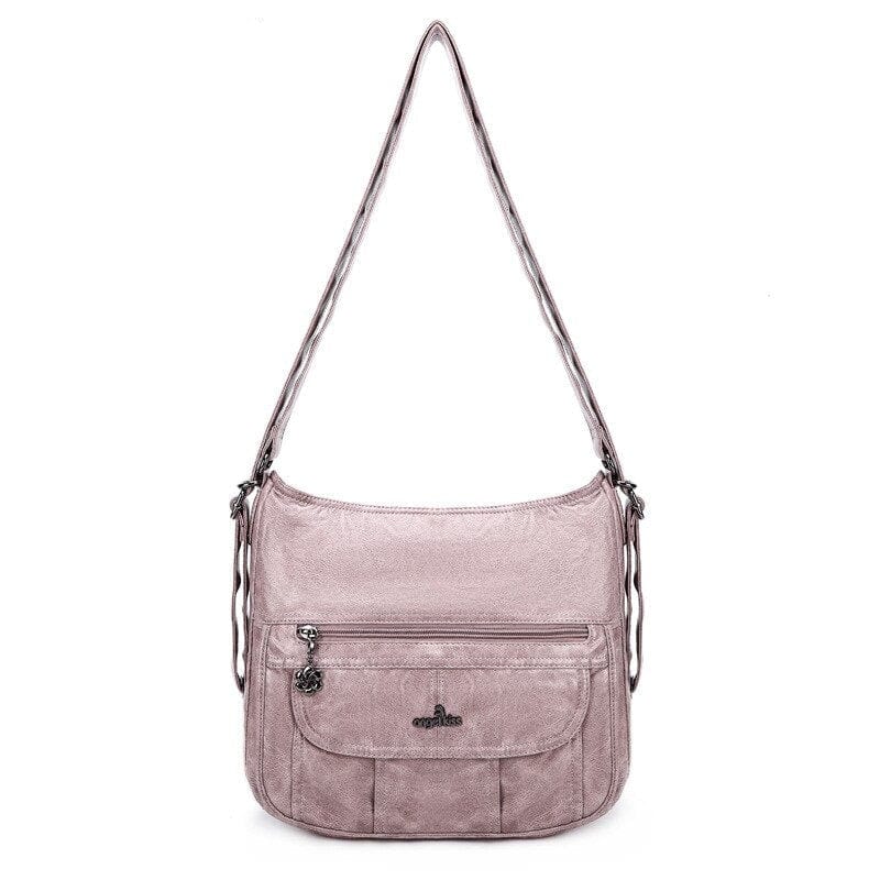 Sac Besace Femme Pour Cours - ModeEssence Rose