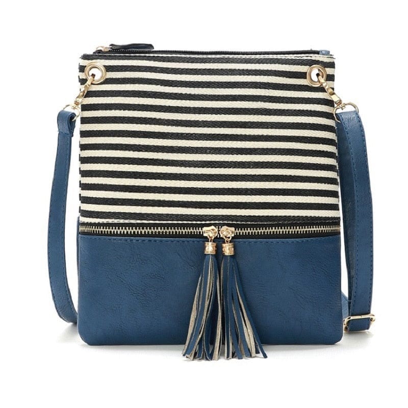 Sac Besace Femme Pour Voyage - TravelChic Bleu / 26cm x 23cm