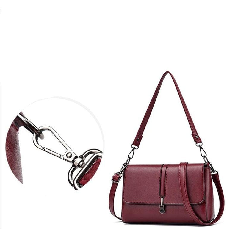 Sac Besace Femme Rouge Mode - RougeStyle Rouge foncé