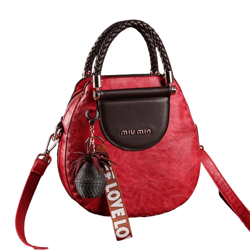 Sac Besace Femme Rouge - Rouge Chic Rouge