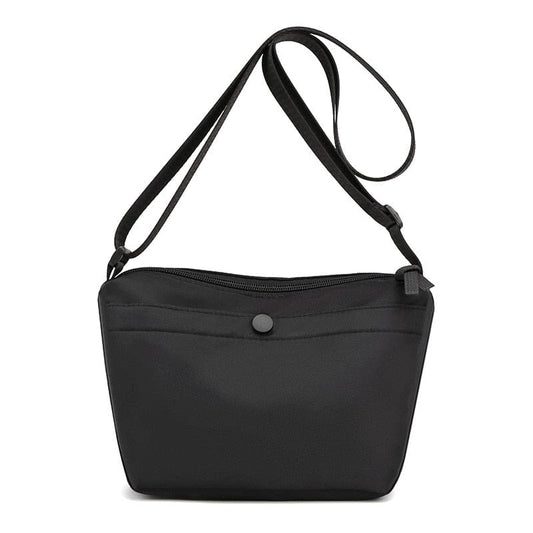 Sac Besace Femme Tissu - StyleTissué Noir